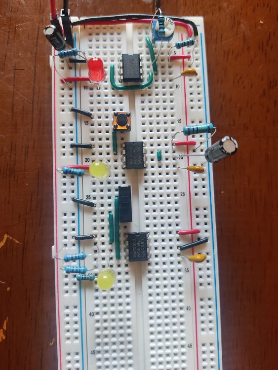 555 Timer in bistable Mode